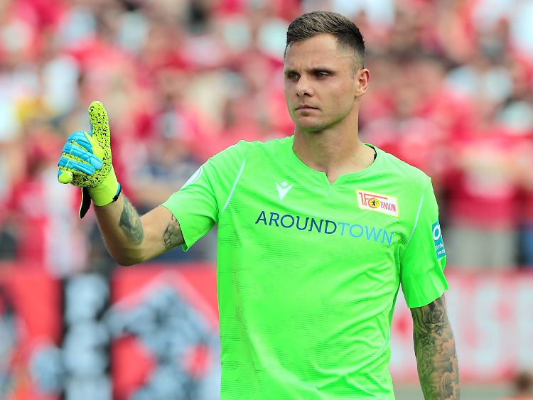 Union-Keeper Rafal Gikiewicz macht Stimmung für die Erstliga-Premiere an der Alten Försterei.