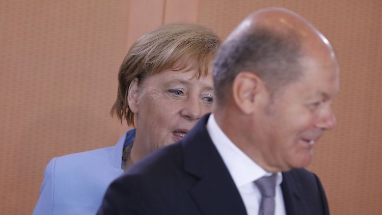 Die Null muss stehen: Das war bisher die Linie von Merkel und Scholz.