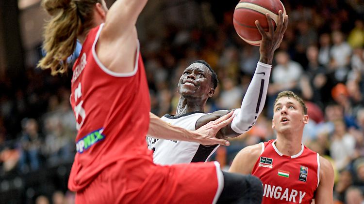 Dennis Schröder war mit 19 Punkten bester Werfer der Deutschen.