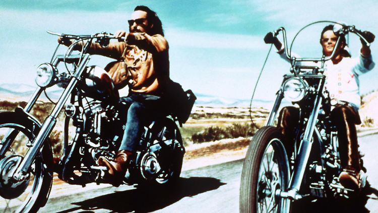 "Easy Rider": Peter Fonda (r.), hier an der Seite von Regisseur und Co-Darsteller Dennis Hopper.