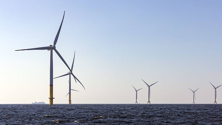 Weiterhin im Ausbau befindet sich die Windkraft für deutschen Küsten.