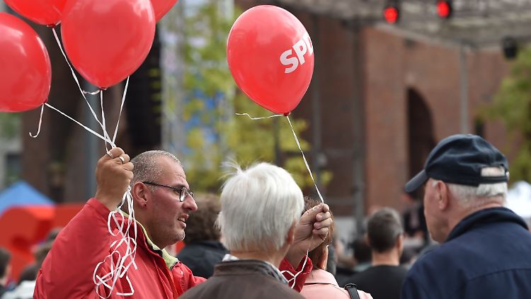 Auch in Nordrhein-Westfalen verliert die SPD deutlich an Zuspruch.