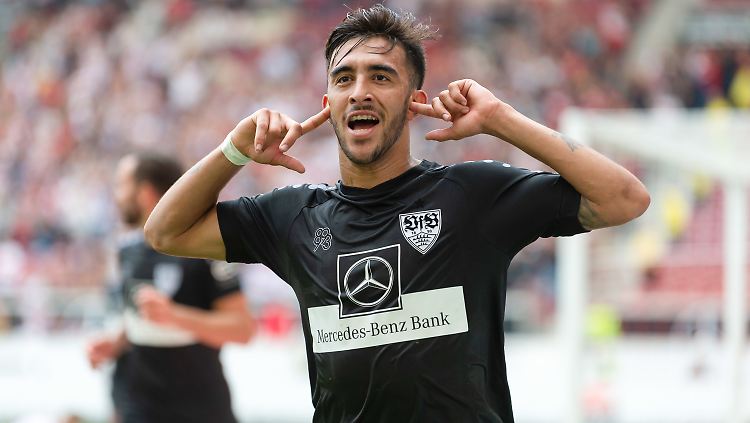 Spätes Glück: Nicólas González, VfB Stuttgart.