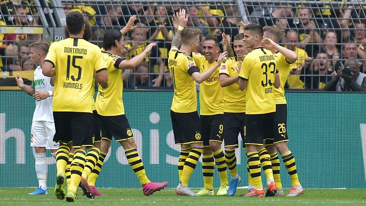 Fünf Tore schoss der BVB gegen Augsburg - es hätten auch noch mehr sein können.