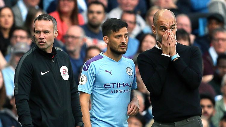 Erst Freude, dann Frust: City wurde in der Nachspielzeit das Siegtor gegen Tottenham VARwehrt, allerdings korrekterweise.