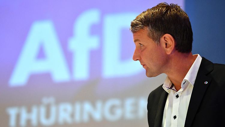 Diesmal keine Tabubrüche: Björn Höcke auf dem AfD-Landesparteitag.  