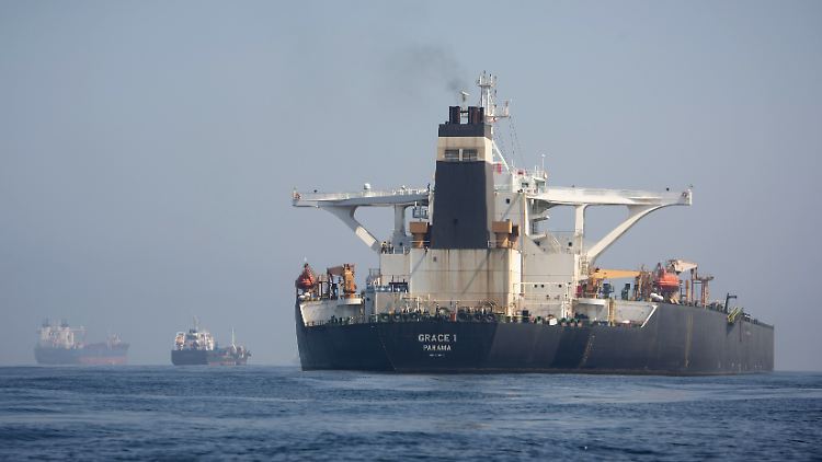 Der Tanker "Grace 1" wurde inzwischen in "Adrian Darya-1" umbenannt.