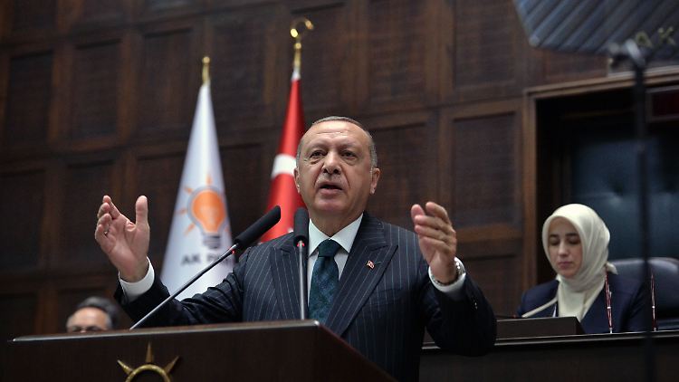 Präsident Recep Tayyip Erdogan sieht die HDP als verlängerten Arm der kurdischen Arbeiterpartei PKK.