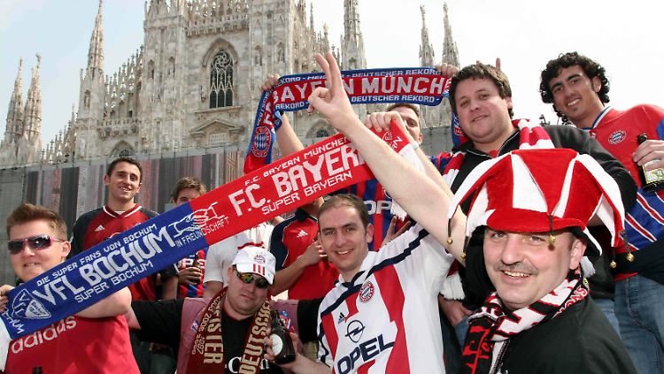 Selbst beim Champions-League-Auftritt der Bayern in Mailand 2007 war der VfL Bochum mit dabei.