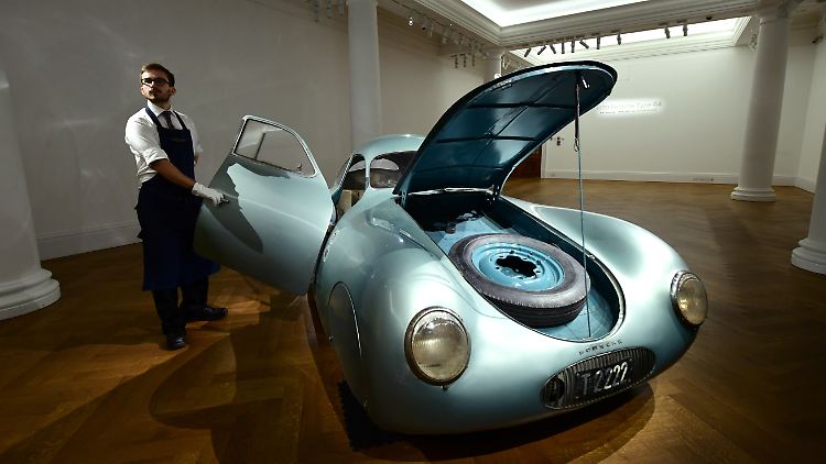 Bei der Sotheby's-Auktion nicht losgeworden: der letzte existierende Porsche Typ 64.