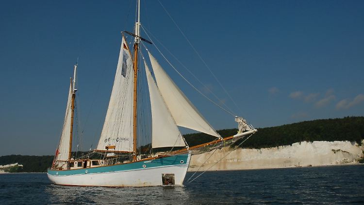 Die "Fleur de Passion" war die Forschungsplattform während der Expedition. Das zweimastige Segelschiff war im Zweiten Weltkrieg ein deutsches Kriegsschiff.