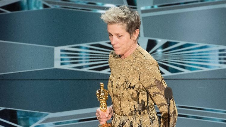 Ihren zweiten Oscar hatte Frances McDormand nicht lange. 