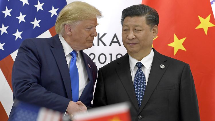 Schwierige Beziehung: Trump und Xi werden sich in nächster Zeit wohl nicht die Hand schütteln.