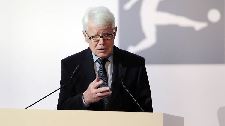 Seit 2007 stand Reinhard Rauball der Deutschen Fußball Liga vor.