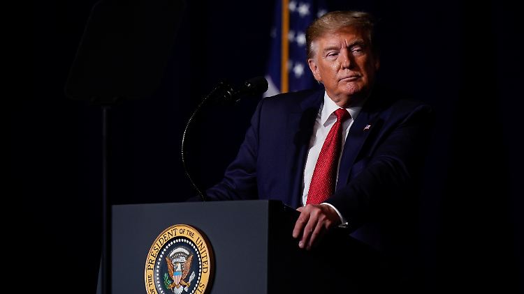 US-Präsident Donald Trump muss die wirtschaftliche Entwicklung nervös machen.