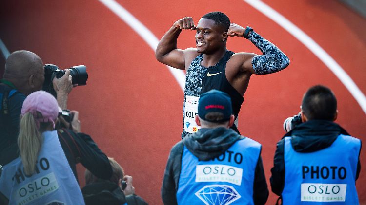 "Ich bin in der Form meines Lebens und kann immer noch besser werden", sagt Christian Coleman.