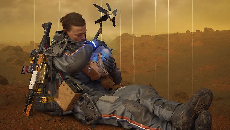 Das Bridge Baby (Brücken-Baby) ist eine Verbindung zur Welt der Toten in "Death Stranding".