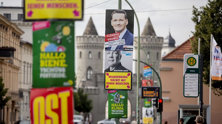 Heiße Phase im Wahlkampf in Potsdam