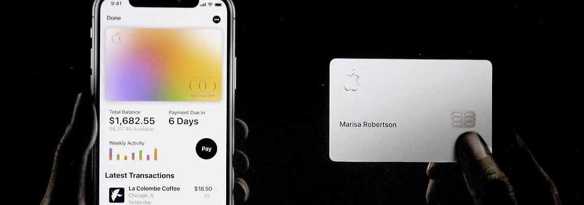 Präsentation der "Apple Card" im März 2019.