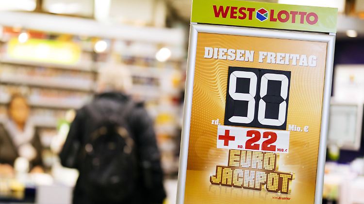 Vor allem, wenn der Jackpot voll ist, versuchen es mehr Spieler.