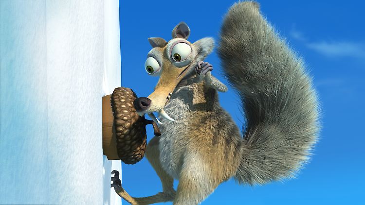 Für "Scrat" geht nichts auf der Welt über eine Eichel.
