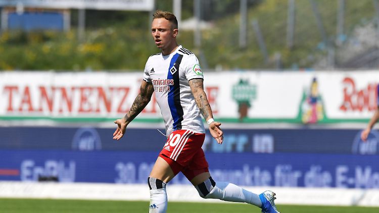 Sieggarant: Sonny Kittel schoss den HSV mit zwei Toren an die Tabellenspitze.