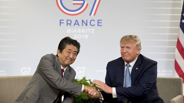 Abe und Trump haben sich "grundsätzlich geeinigt".