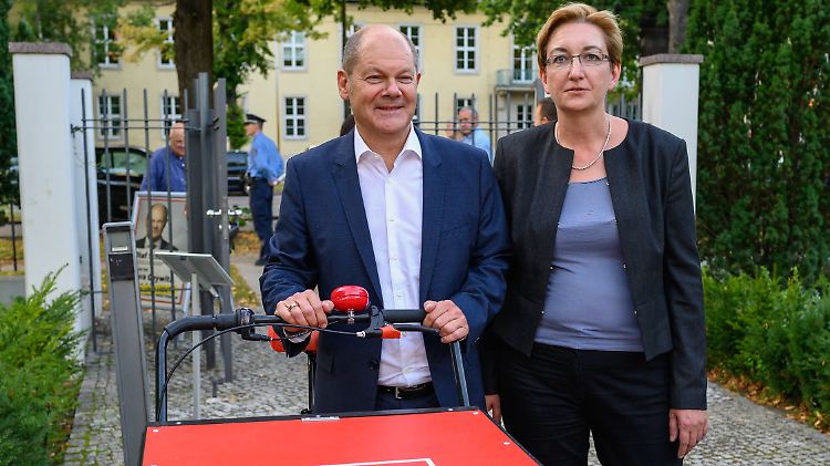 Olaf Scholz und Klara Geywitz haben die besten Karten im Rennen um den Parteivorsitz.
