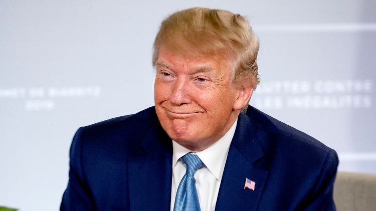 Hat gut lachen: Laut US-Präsident Trump will China an den Verhandlungstisch zurückkehren.