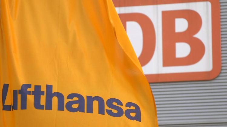 Deutsche Bahn und Lufthansa einigen sich auf einen Vergleich.