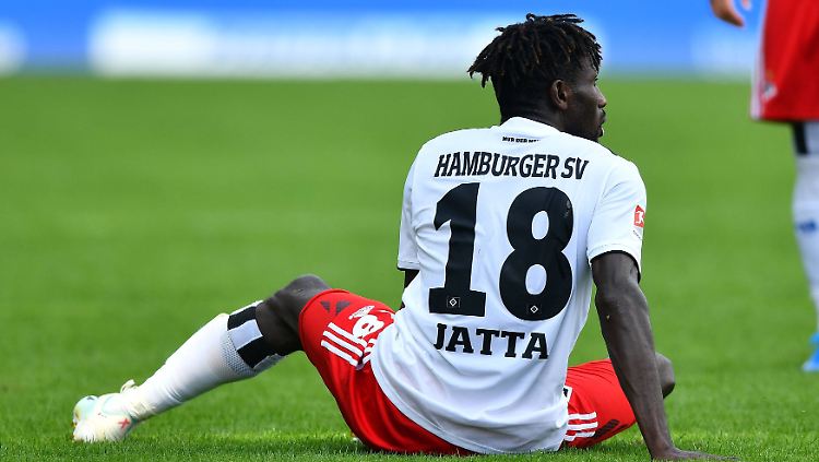 Bakery Jatta läuft trotz des aktuellen Trubels nach wie vor für den HSV auf.