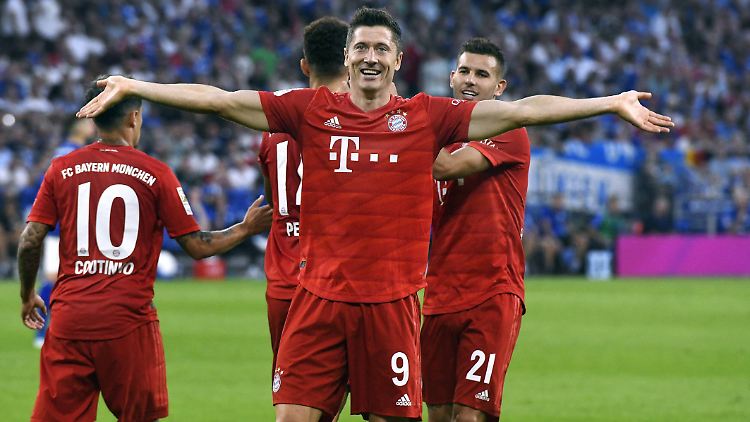Fühlt sich pudelwohl in München und verlängert bis 2023: Robert Lewandowski.