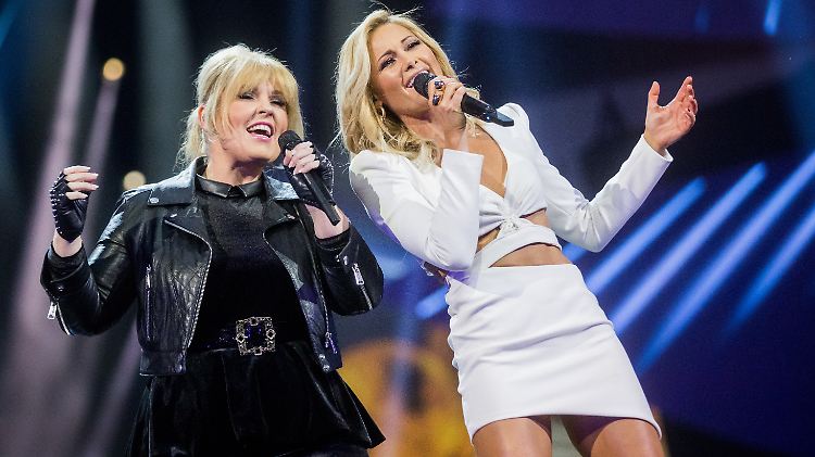 Halten zusammen: Maite Kelly (l.) und Helene Fischer.