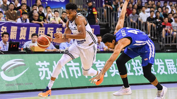 NBA-MVP Giannis Antetokounmpo will mit Griechenland die USA ärgern.