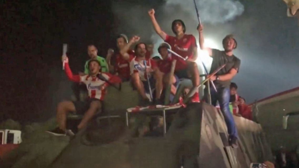 fußball belgrad panzer.JPG