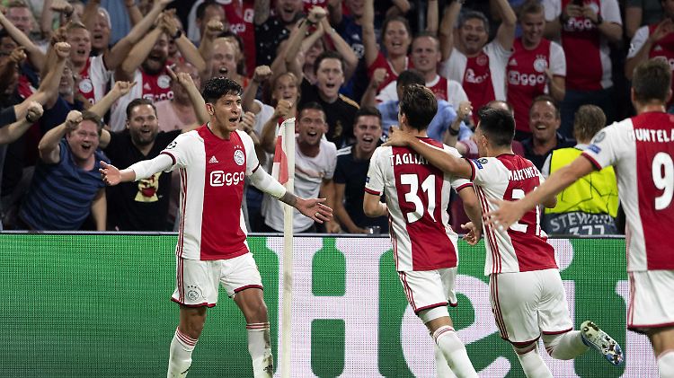 Geschafft: Vorjahres-Halbfinalist Ajax Amsterdam, niederländischer Rekordmeister, qualifiziert sich für die Gruppenphase der Champions League.