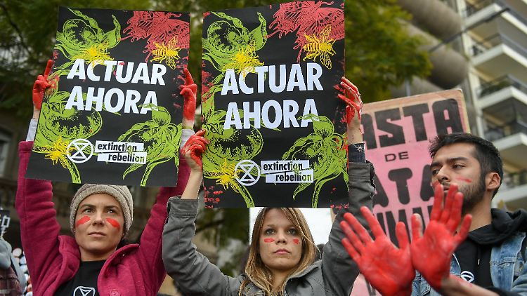 "Aktion jetzt": Auch politisch ist die Situation in Argentinien derzeit angespannt.