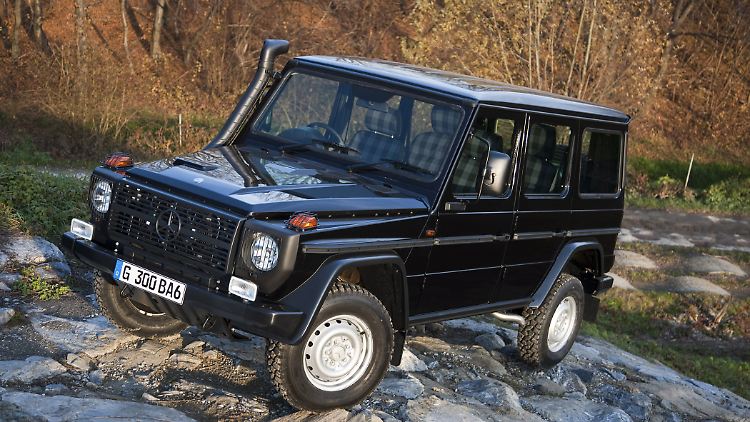 Wie vor über 30 Jahren: Das G-Modell Professional von Mercedes.