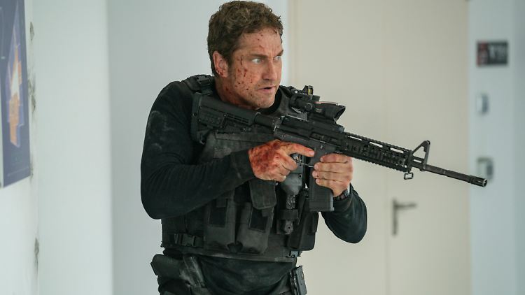 Es geht zur Sache: Gerard Butler als Secret-Service-Agent Mike Banning in "Angel Has Fallen".