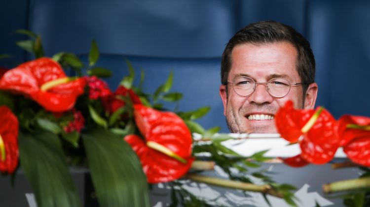 Guttenberg bei einem Deutschlandtermin im Juli 2018 in Aachen.