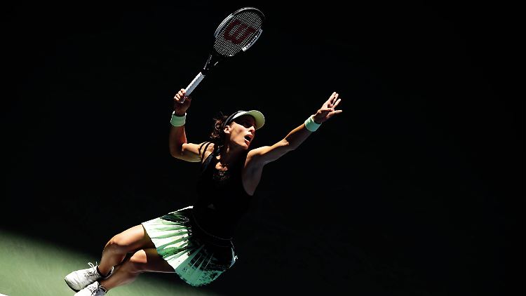 Hochkonzentriert in Runde drei: Andrea Petkovic findet bei den US Open zurück zu alter Form.