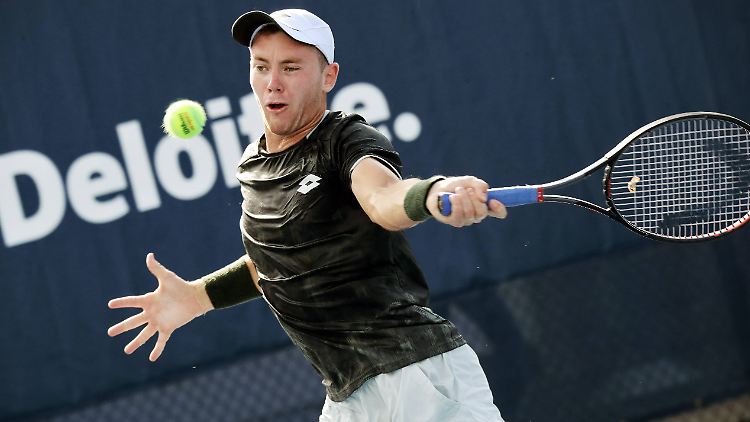 Überzeugende Auftritte bisher bei den US Open: Dominik Köpfer.