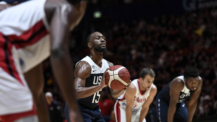 Kemba Walker ist der Star des US-Teams, nachdem zahlreiche Superstars für die WM absagten.