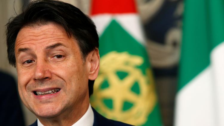 Italiens Premier Conte sucht sich zur Zeit seine neue Regierungsmannschaft zusammen.