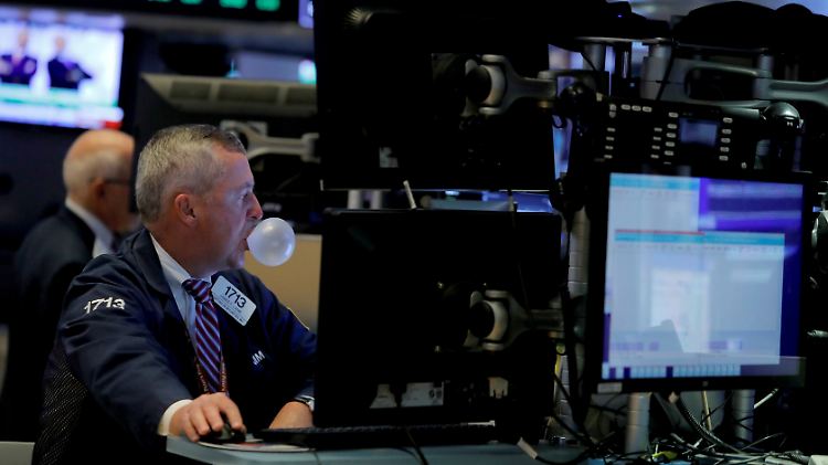 An der New Yorker Stock Exchange war heute entspanntes Abwarten angesagt.