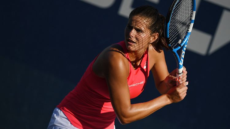 Julia Görges hat sich überraschend deutlich gegen Kiki Bertens durchgesetzt,