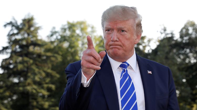 "Wir können China nicht mehr erlauben, uns abzuzocken", meint Donald Trump.