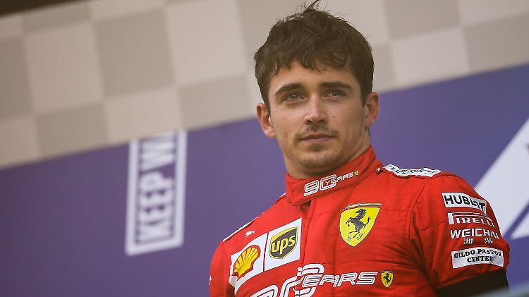 "Sicher hatte ein Teil von ihm nicht einmal Lust, das Rennen zu fahren": Charles Leclerc.