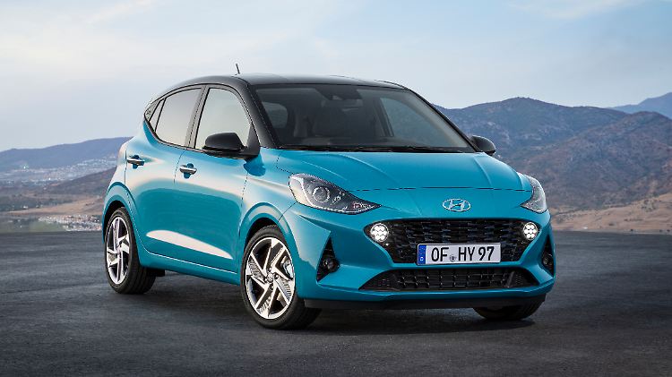 In einem neuen Kleid mit neuem Innenleben präsentiert sich der Hyundai i10 auf der IAA (12. bis  22. September) in Frankfurt. 