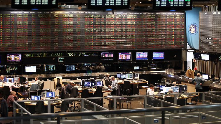 Börse in Buenos Aires - in den vergangenen Wochen waren die Kurse unter Druck geraten.